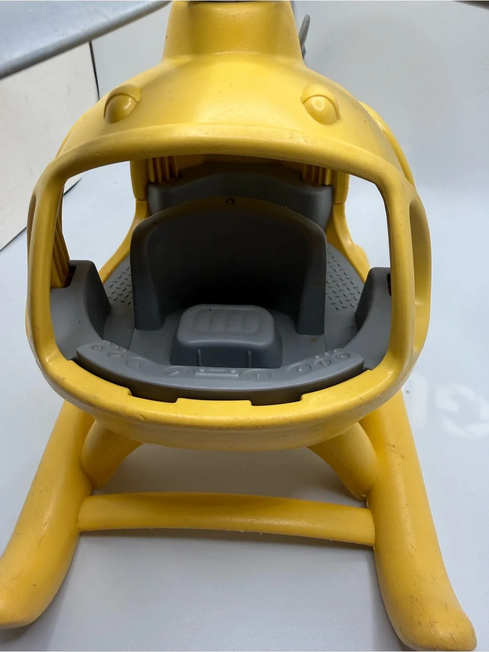 Toy Helicopter Green Toys vehicle preschool yellow